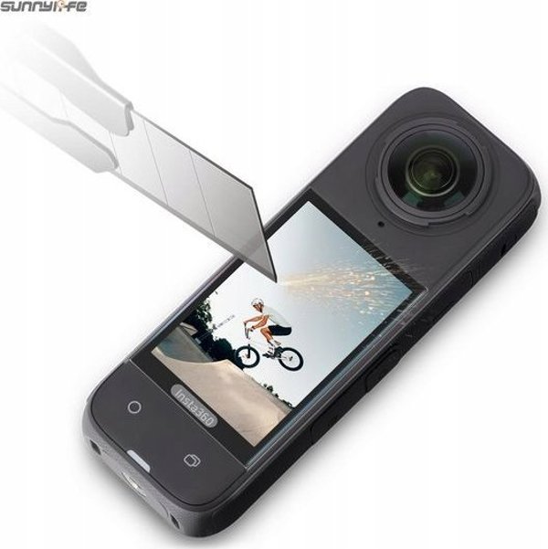 SunnyLife Γυαλί σκληρυμένο (2 τεμάχια) για Insta360 X4