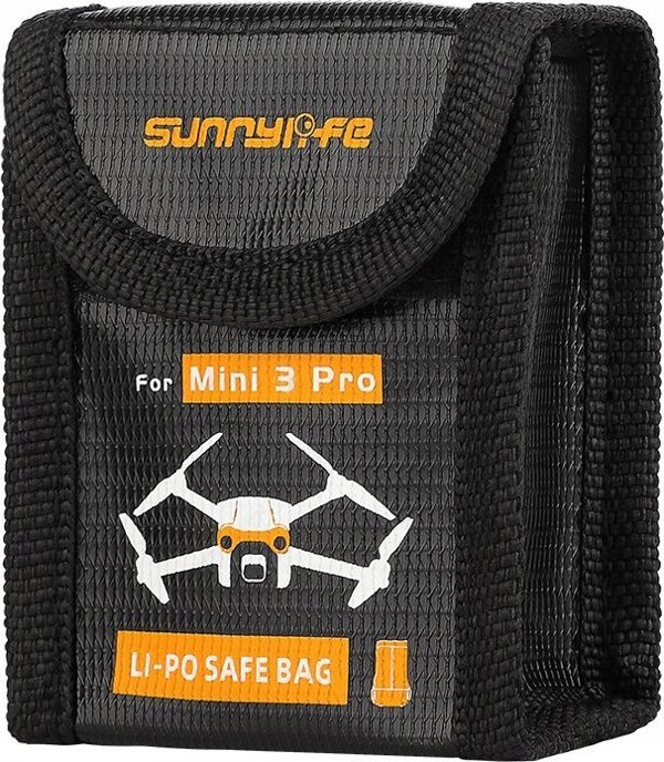 SunnyLife Θήκη Προστασίας Μπαταρίας Li-Po για DJI Mini 3 Pro, Πυρίμαχη από Fiberglass, MM3-DC384