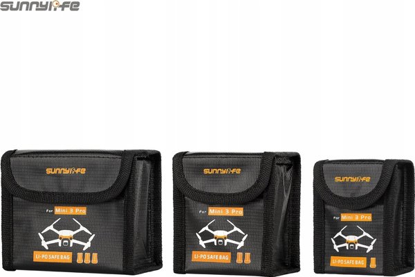 SunnyLife Θήκη Προστασίας Μπαταρίας Li-Po για DJI Mini 3 Pro, Πυρίμαχη από Fiberglass, MM3-DC384