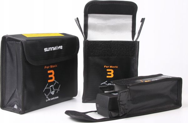 SunnyLife Θήκη Etui Case Dji Mavic 3 Ανθεκτική στη Φωτιά / Για 3 Μπαταρίες / M3-dc106-3