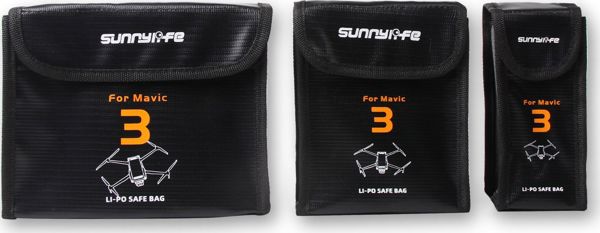 SunnyLife Θήκη Etui Case Dji Mavic 3 Ανθεκτική στη Φωτιά / Για 3 Μπαταρίες / M3-dc106-3