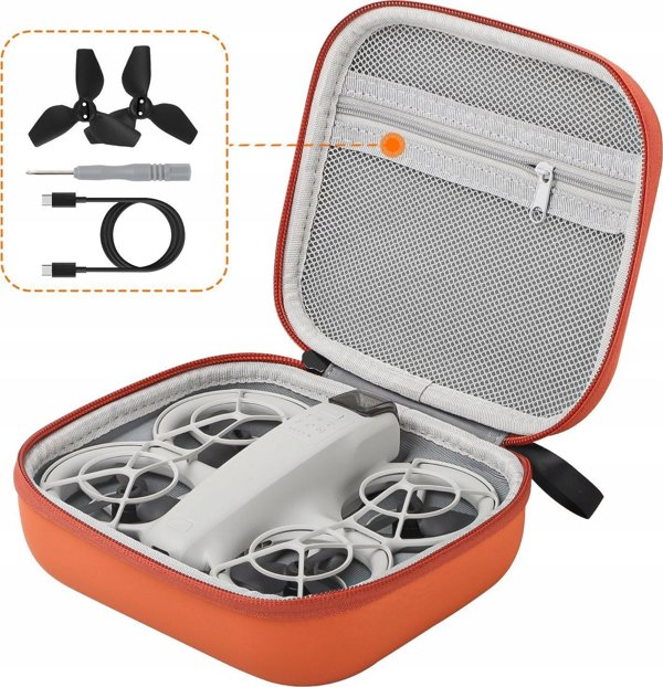 SunnyLife Θήκη Μεταφοράς για DJI Neo - Προστατευτικό Κάλυμμα για Drone και Αξεσουάρ - Μαύρο (NE-B862)