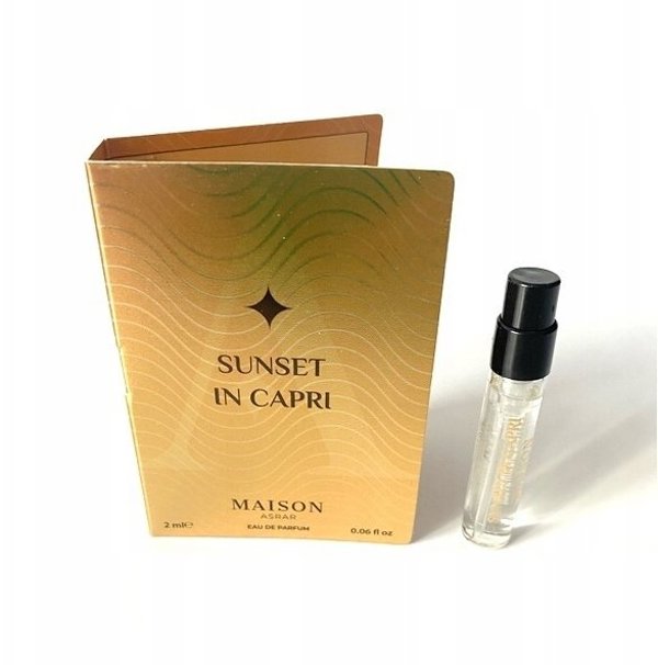 Sunset In Capri Eau de Parfum 2ml