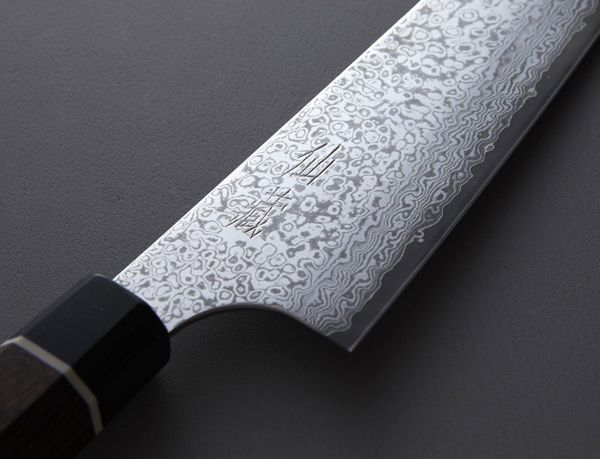 Suncraft Μικρό μαχαίρι κουζίνας Suncraft SENZO BLACK Santoku 143 mm [BD-03] πολυλειτουργικό