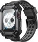 Supcase Θηκη + Θωρακισμένο Γυαλι APPLE WATCH 4 / 5 / 6 / 7 / 8 / SE ( 44 / 45 MM) Supcase Unicorn Beetle Pro & Tempered Glass μαυρο