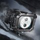 Supcase Θηκη + Θωρακισμένο Γυαλι APPLE WATCH 4 / 5 / 6 / 7 / 8 / SE ( 44 / 45 MM) Supcase Unicorn Beetle Pro & Tempered Glass μαυρο