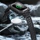 Supcase Θηκη + Θωρακισμένο Γυαλι APPLE WATCH 4 / 5 / 6 / 7 / 8 / SE ( 44 / 45 MM) Supcase Unicorn Beetle Pro & Tempered Glass μαυρο