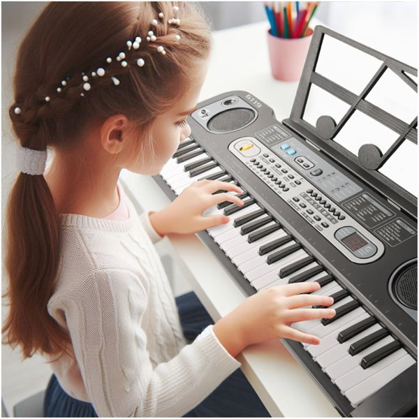 SUPRIMO 6119 KEYBOARD klawisze organy z mikrofonem