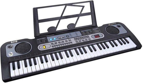 SUPRIMO 6119 KEYBOARD klawisze organy z mikrofonem
