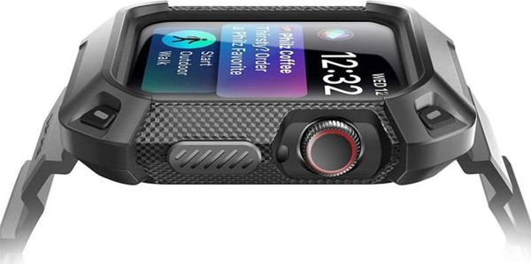Supcase Pancerne etui Supcase Unicorn Beetle Pro do Apple Watch 4 44mm Black uniwersalny