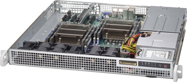 Supermicro SuperChassis 514-R407C Stojak Szary 400 W