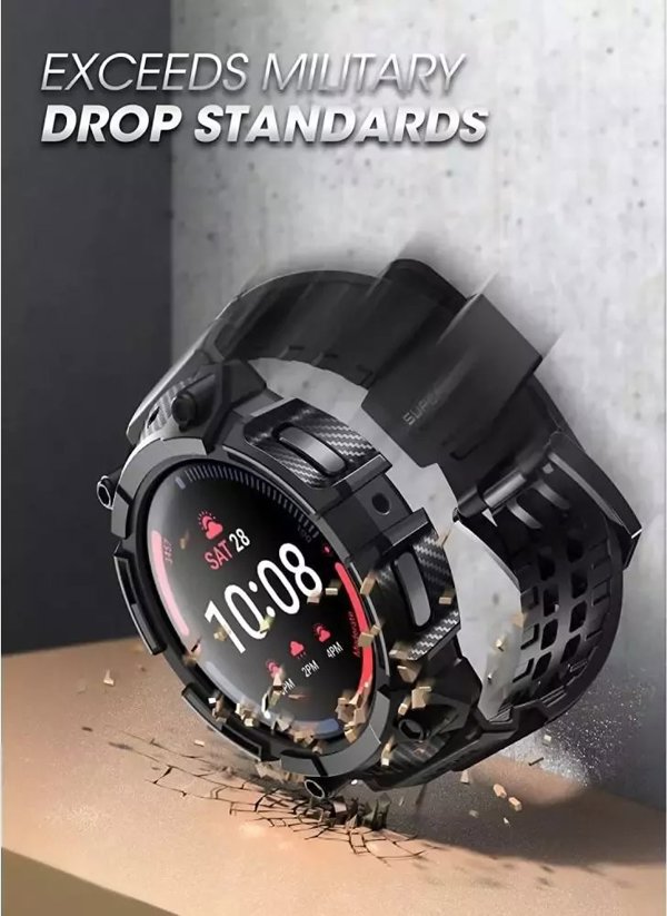 Supcase Etui pasek Supcase Unicorn Beetle Pro do Samsung Galaxy Watch 5 Pro (45mm) Black