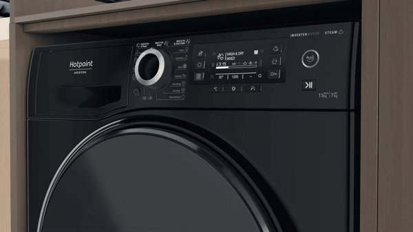 Πλυντήριο ρούχων με στεγνωτήριο Hotpoint NDD 11725 BDA EE