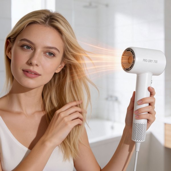 Teesa Στεγνωτήρας Μαλλιών 2200W, Μαύρο Χρώμα