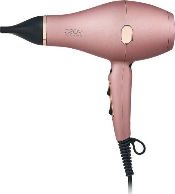 Πιστολάκι μαλλιών First Osom Professional με υπέρυθρη Rose Gold OSOM3509ARG