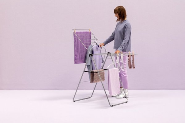 Brabantia HangOn Απλώστρα Ρούχων 20m, Γκρι, 403422