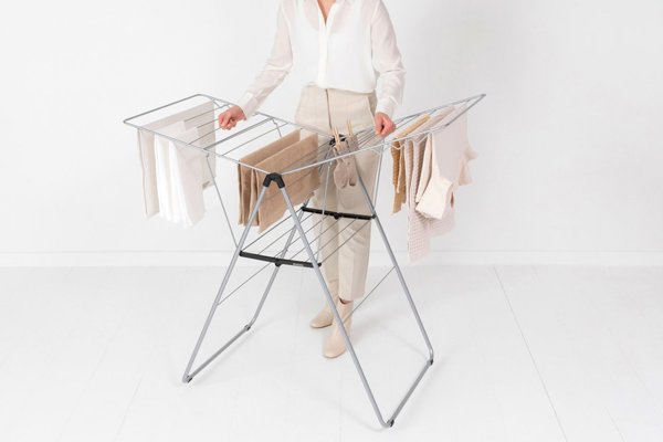 Brabantia HangOn Απλώστρα Ρούχων 20m, Γκρι, 403422