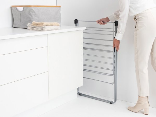 Brabantia HangOn Απλώστρα Ρούχων 20m, Γκρι, 403422