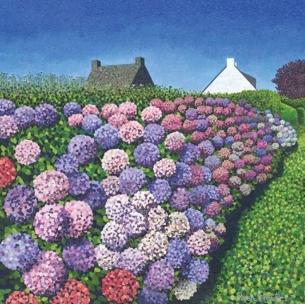 Κάρτα με φάκελο Hortensje w Vannes της Susan Entwistle