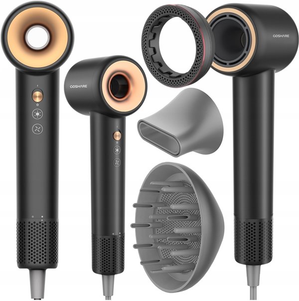 Suszarka BaByliss Suszarka do włosów COSHARE SuperFlow1    PRO HD10E czarny