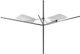 Απλώστρα Κήπου Brabantia Lift-O-Matic 290503, Περιστρεφόμενο Στεγνωτήριο Ρούχων με Ρυθμιζόμενο Ύψος