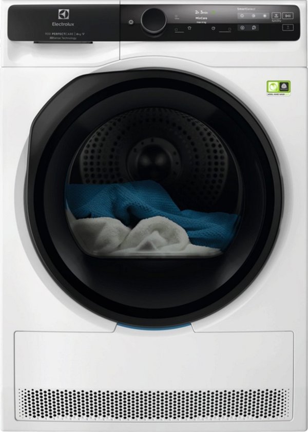 Στεγνωτήριο Ρούχων Electrolux EW9D787KCE, 8kg, Ενεργειακής Κλάσης A+++, με Τεχνολογία CycloneCare