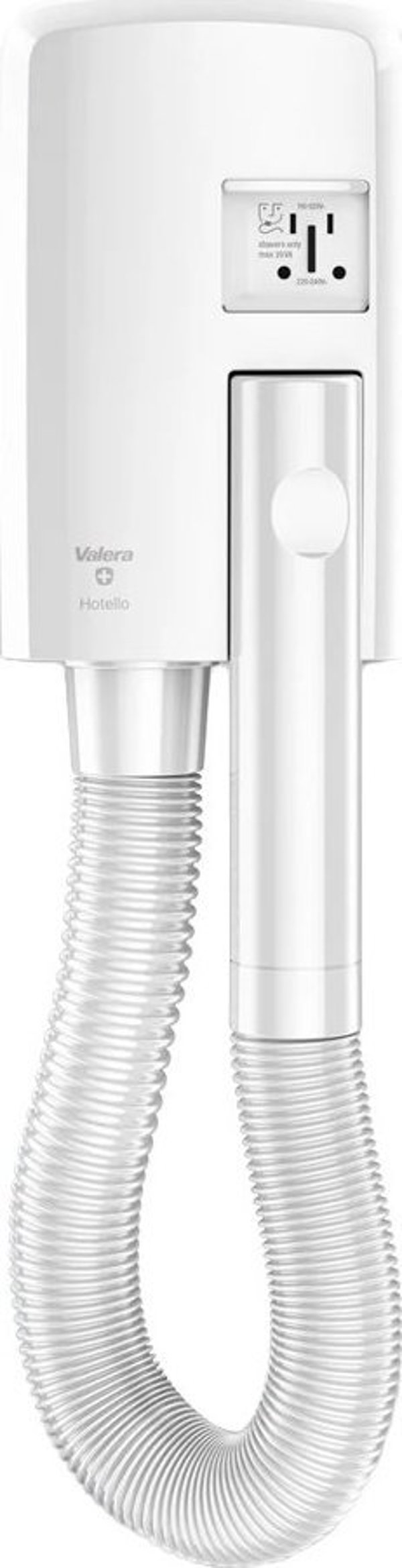 Valera Hotello AC Shaver - Επαγγελματικό Πιστολάκι Μαλλιών Ξενοδοχειακού Τύπου με Πρίζα Ξυριστικής Μηχανής