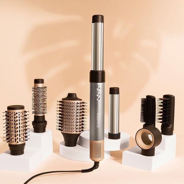 Πιστολάκι Μαλλιών & Ψαλίδι Lokowko-suszarka Cecotec 8 σε 1 Bamba CeramicCare AirGlam Aluminium