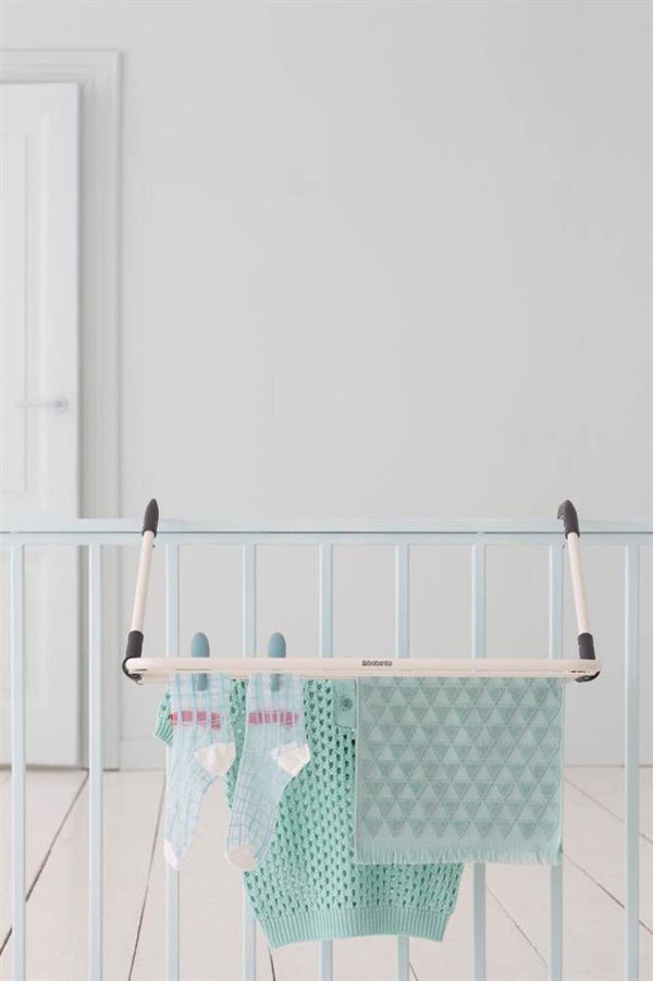 Brabantia Απλώστρα Fresh 102769 Κρεμαστή για Πόρτες και Καλοριφέρ με Σύστημα Smart Lock
