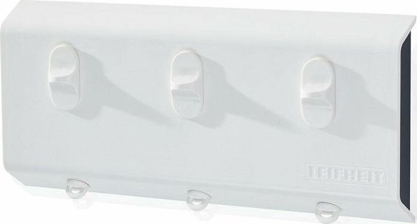 Leifheit Rollfix 150 Triple Longline Απλώστρα Ρούχων Τοίχου, 15m Σχοινί, Λευκό