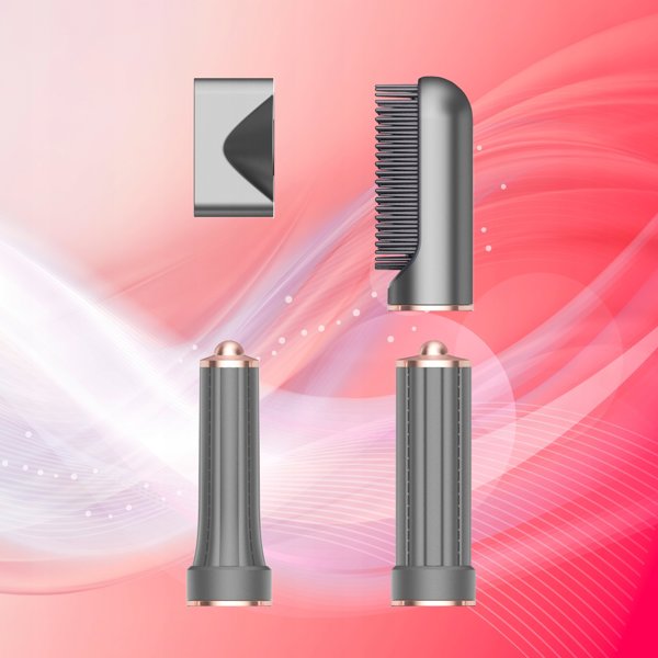 Σεσουάρ μαλλιών 5 σε 1 WEBBER HD4 1300W με Ιονισμό και 5 εξαρτήματα