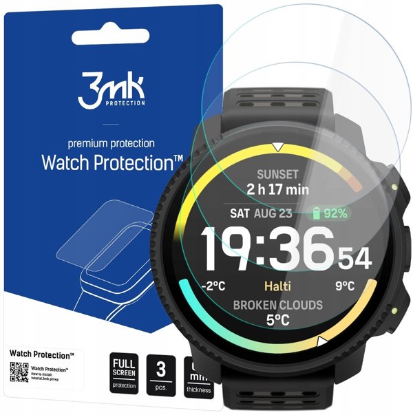 Suunto Vertical 2 (49mm) - 3mk Watch Protection FlexibleGlass