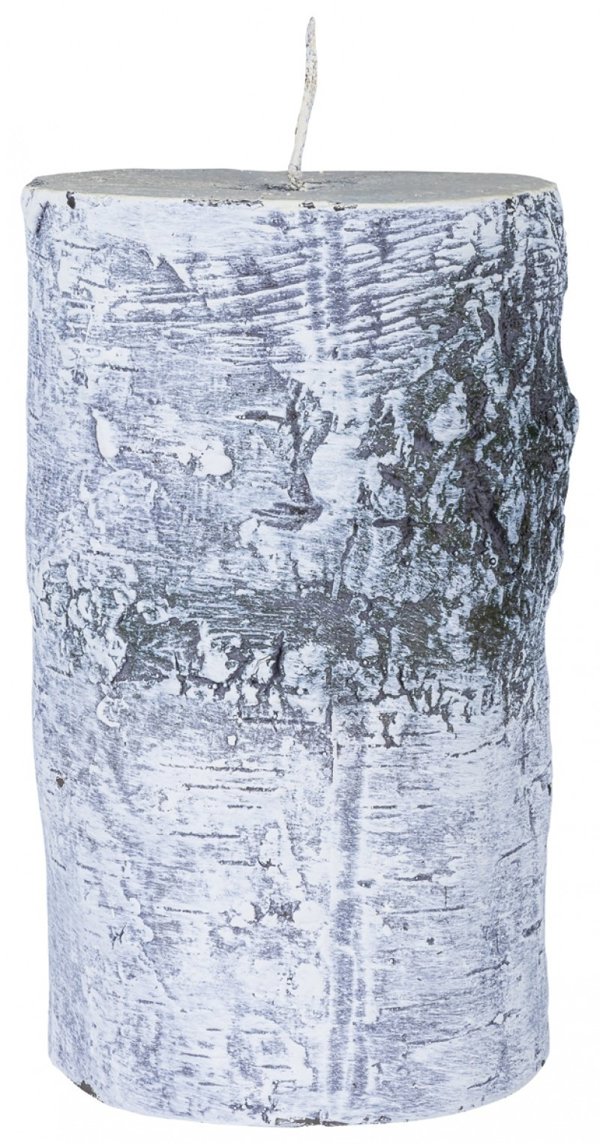 Κερί Donau Home στήλη σημύδα 70x120mm λευκό