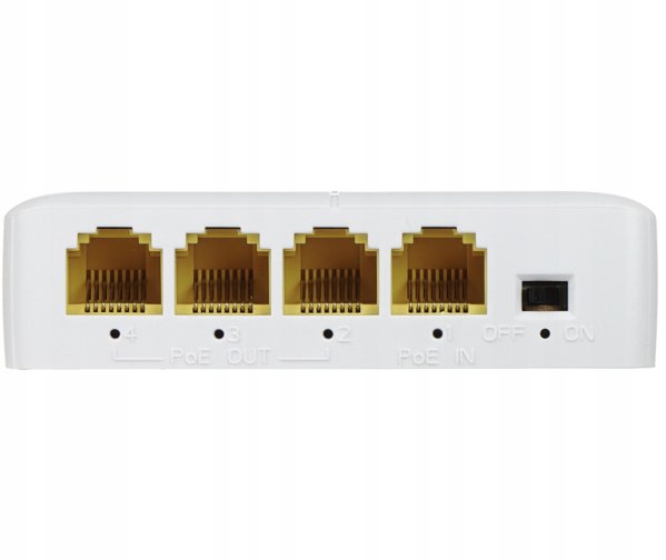 SWITCH POE / EXTENDER SPT-POE/3-POE-DIN 4-PORTOWY DELTA NETWORK