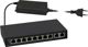 Διακόπτης Pulsar S108-90W, PoE Switch 8 Θυρών για Ράφι, 190mm