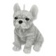 Κερί Φιγούρα ANIMALS PIES BULDOG 11,5x15cm γκρι παραφινέ