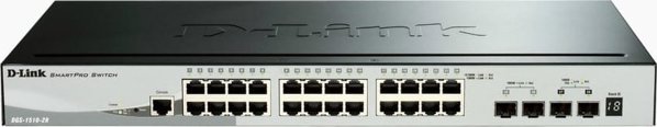 D-Link DGS-1510-28X/E Smart Managed Switch Gigabit, 24 Θύρες, 10G SFP+ Uplinks, Layer 3 Features