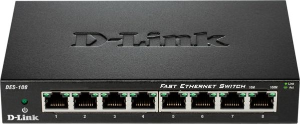 Μεταγωγέας D-Link DES-108/E