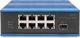 Switch Digitus DIGITUS Switch Ind. 8-Port 10/100 PoE Unmanaged blau