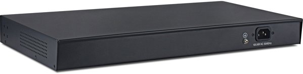 Switch InLine InLine® PoE++ Gigabit Network Switch 16 Port, 1Gb/s, 2x SFP, 48,26cm (19" 1U, brackets incl.), Metal, fan control, w/display, password protection, 300