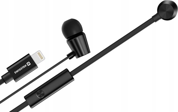SWISSTEN Dokanálowe Sluchawki z mikrofonem do iPhone YS500