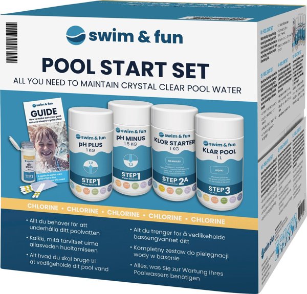 Swim & Fun Pool Start Set Chlorine