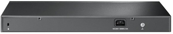 Switch TP-Link JetStream łącza sieciowe zarządzany L2/L2+ Gigabit Ethernet (10/100/1000) Obsługa PoE 1U czarny (TL-SG2428P)