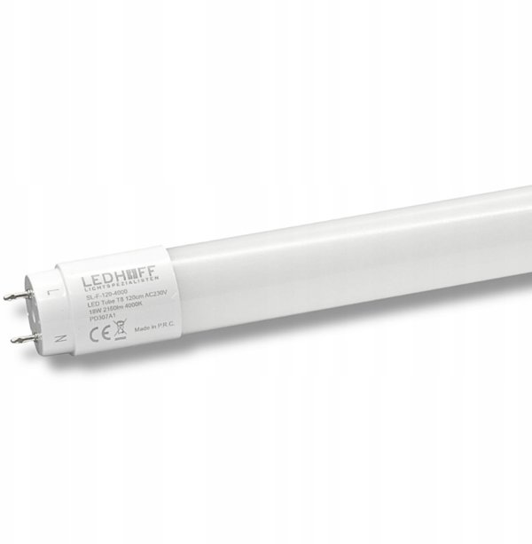 Λαμπτήρας LED 18W 4000K 120LM/W 120cm Volteno