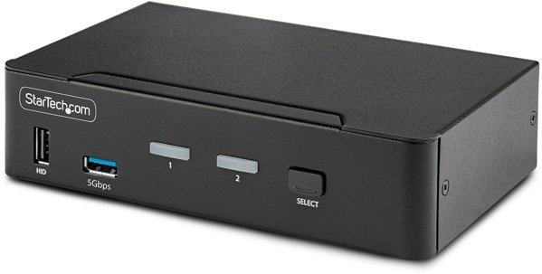 Switch StarTech D86A2-2-PORT-8K-KVM 2-Port 8K DP 1.4