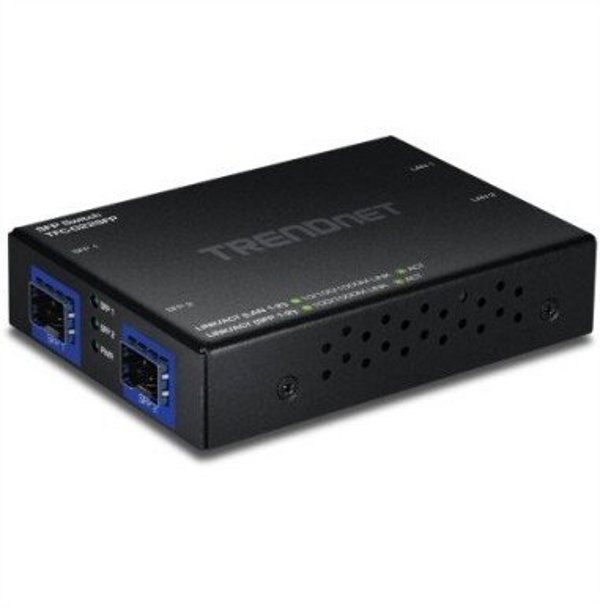 Switch TRENDnet 4-portowy przełącznik Gigabit TFC-G22SFP z 2 gniazdami SFP