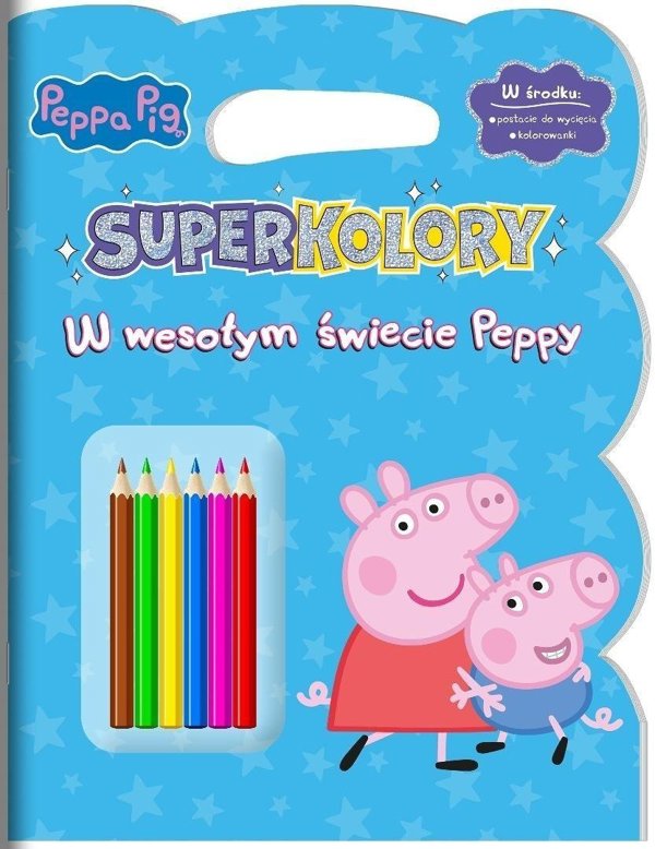 Swinka Peppa Superkolory cz.4 w wesolym swiecie Peppy