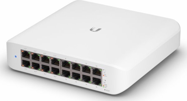 Ubiquiti Switch Lite 16 PoE, Layer 2 Managed Gigabit Switch, 16 Θύρες RJ45, 802.3at PoE+