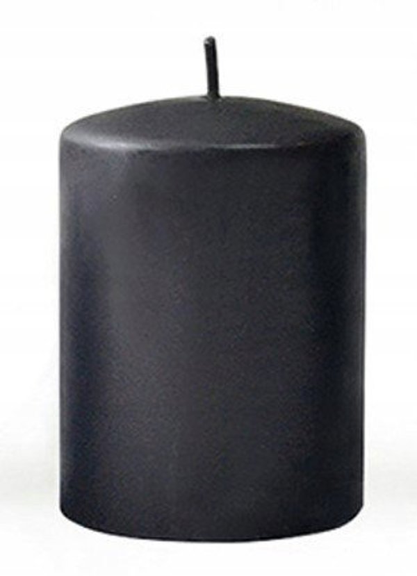 Κερί CLASSIC CANDLES Κύλινδρος μεγάλος 7x17,5cm παραφινέ μαύρο