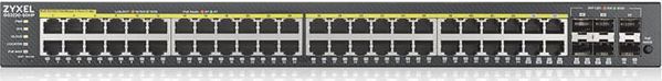ZyXEL GS2220-50HP L2 Managed Switch, 48-Port PoE+, Gigabit, Nebula Cloud & SNMP Support